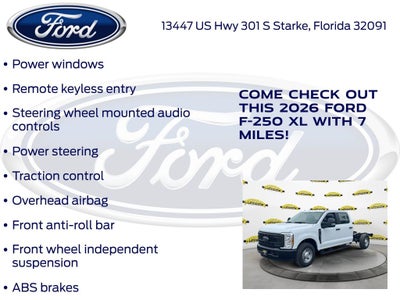 2026 Ford F-250SD XL 600A