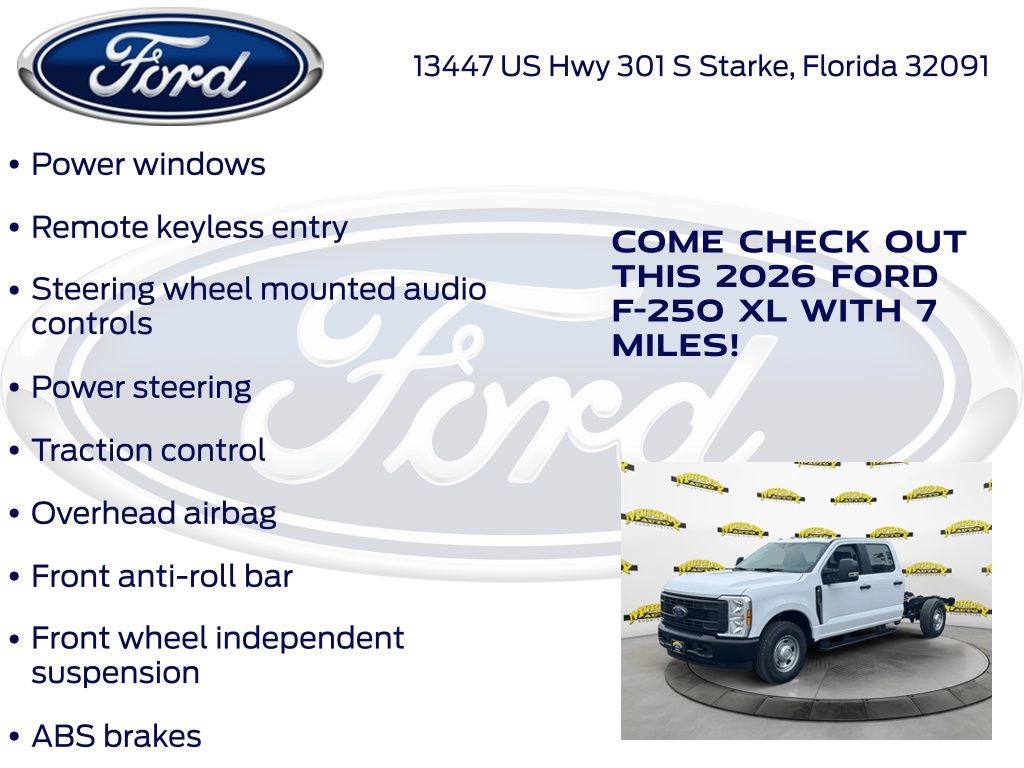 2026 Ford F-250SD XL 600A