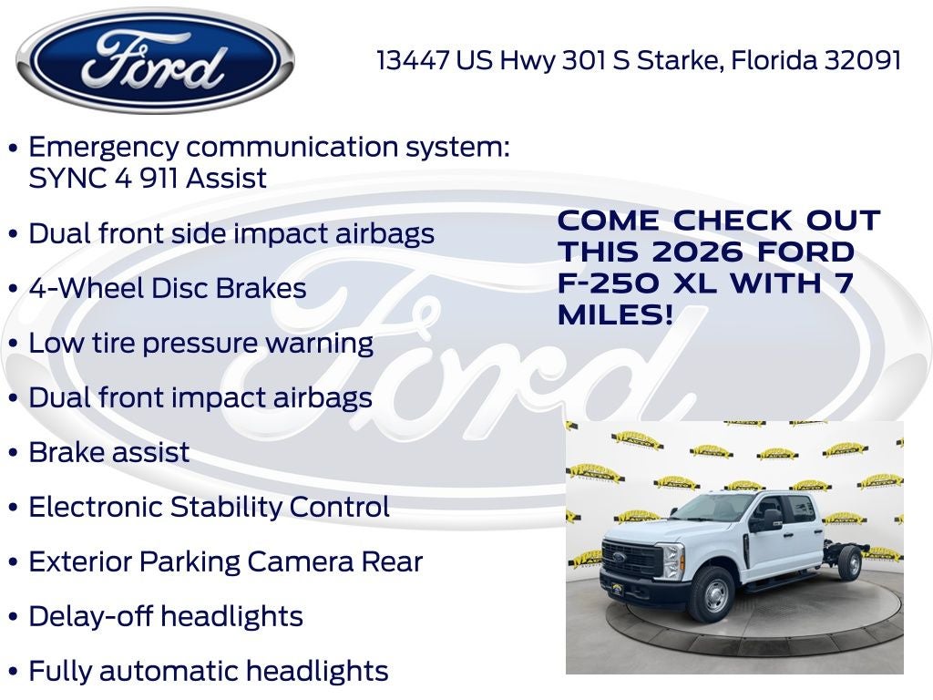 2026 Ford F-250SD XL 600A