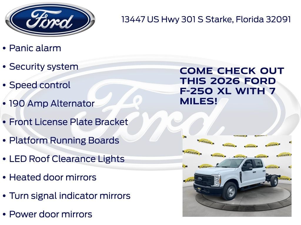 2026 Ford F-250SD XL 600A