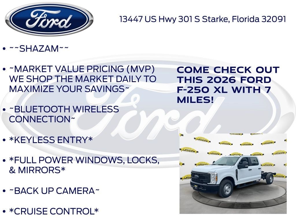 2026 Ford F-250SD XL 600A