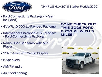 2026 Ford F-250SD XL 600A