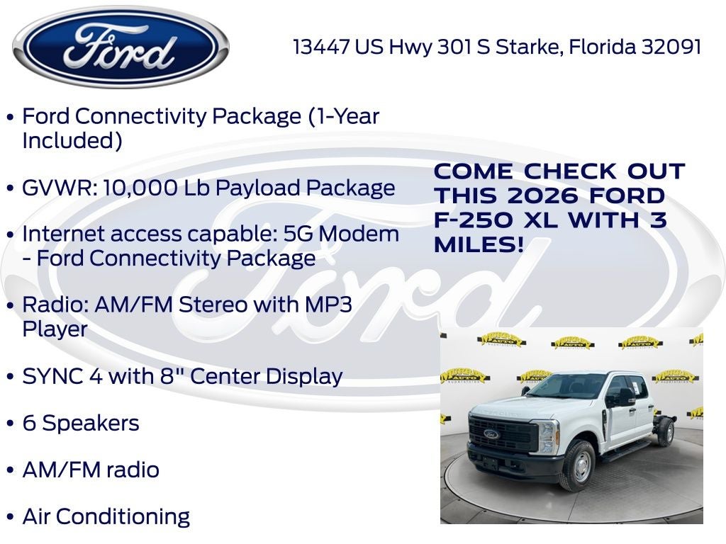 2026 Ford F-250SD XL 600A