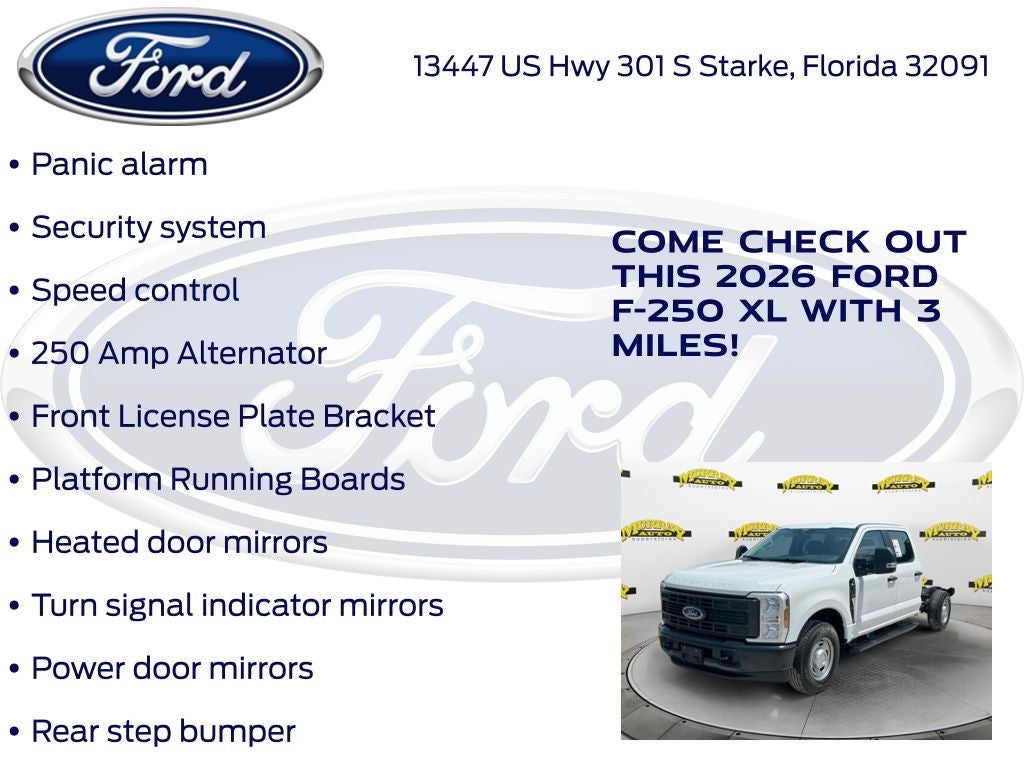 2026 Ford F-250SD XL 600A