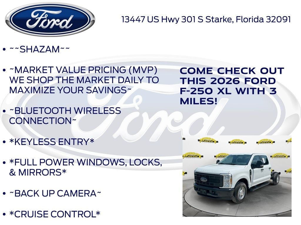 2026 Ford F-250SD XL 600A