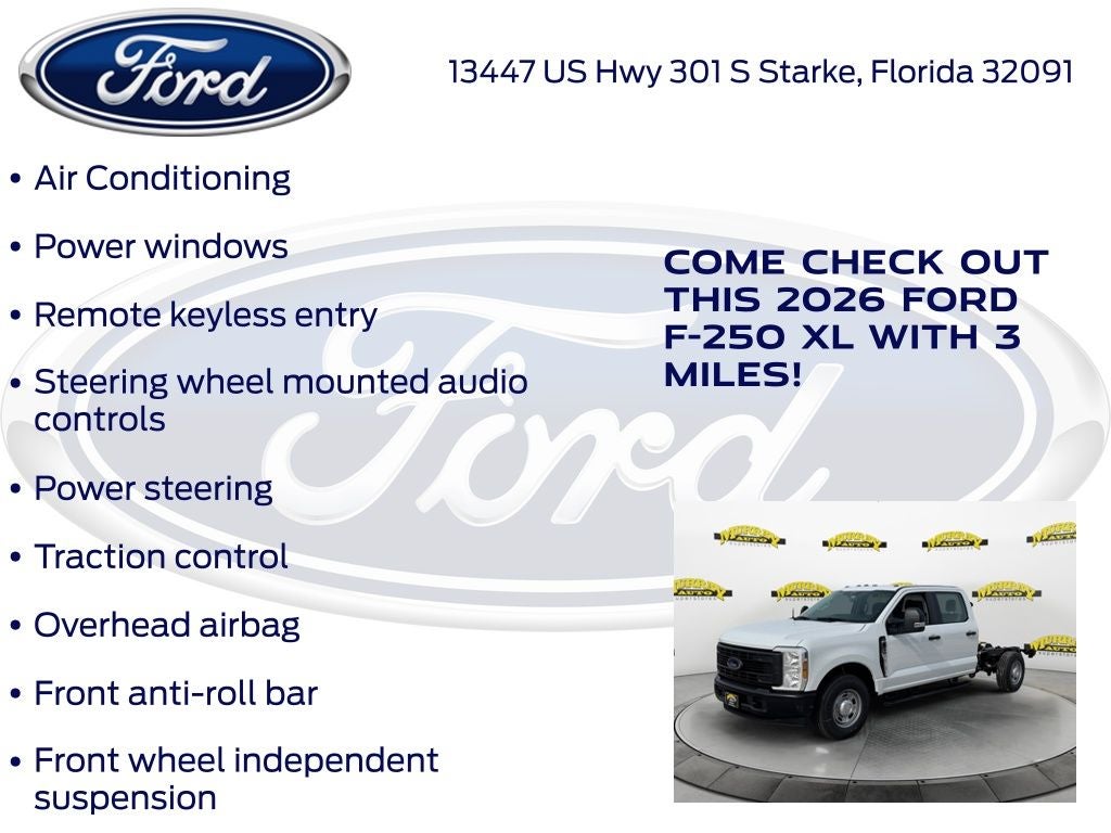 2026 Ford F-250SD XL 600A