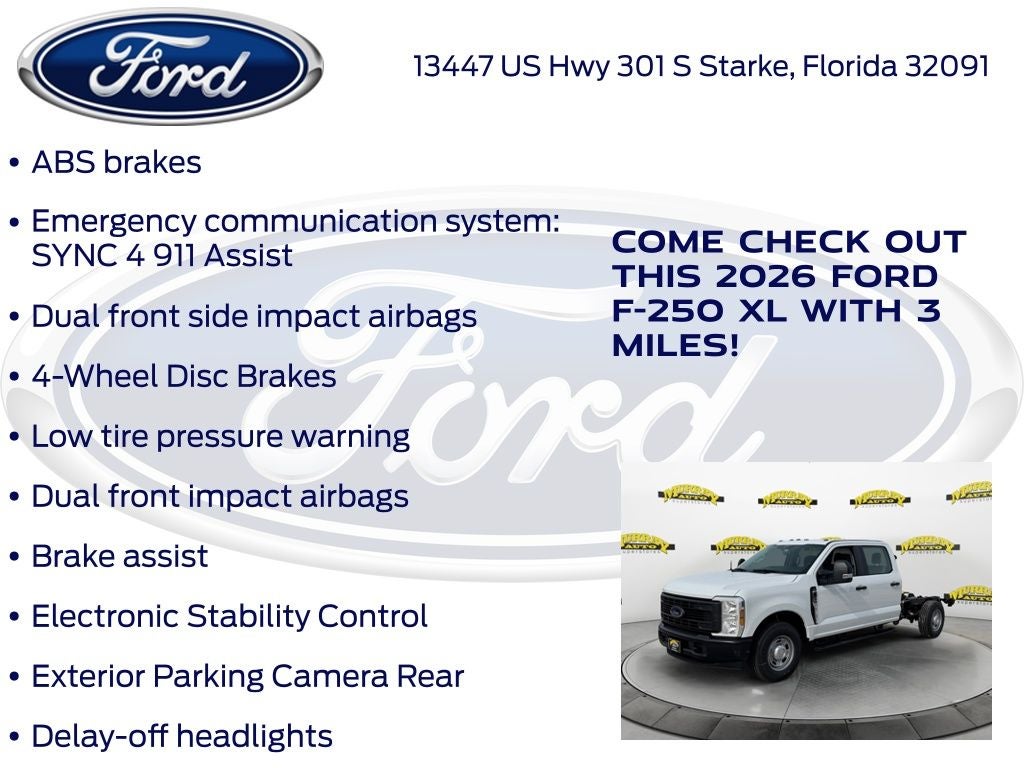 2026 Ford F-250SD XL 600A