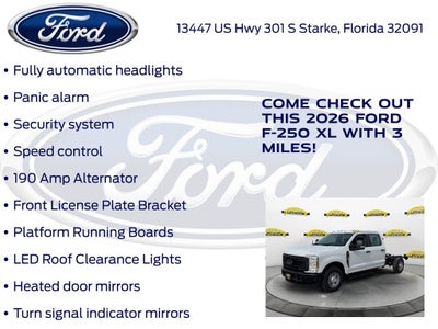 2026 Ford F-250SD XL 600A