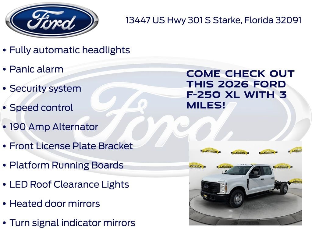 2026 Ford F-250SD XL 600A