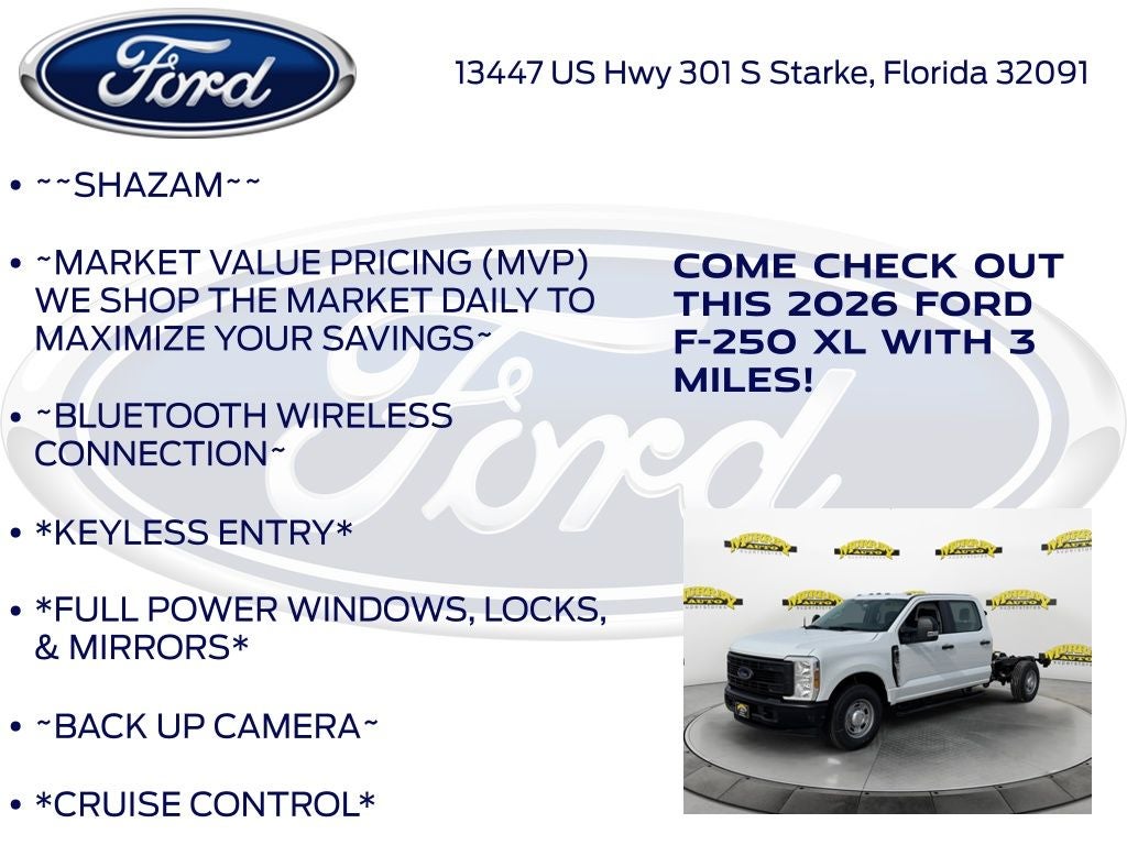 2026 Ford F-250SD XL 600A