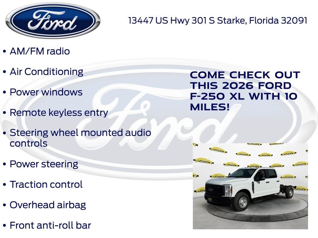 2026 Ford F-250SD XL 600A