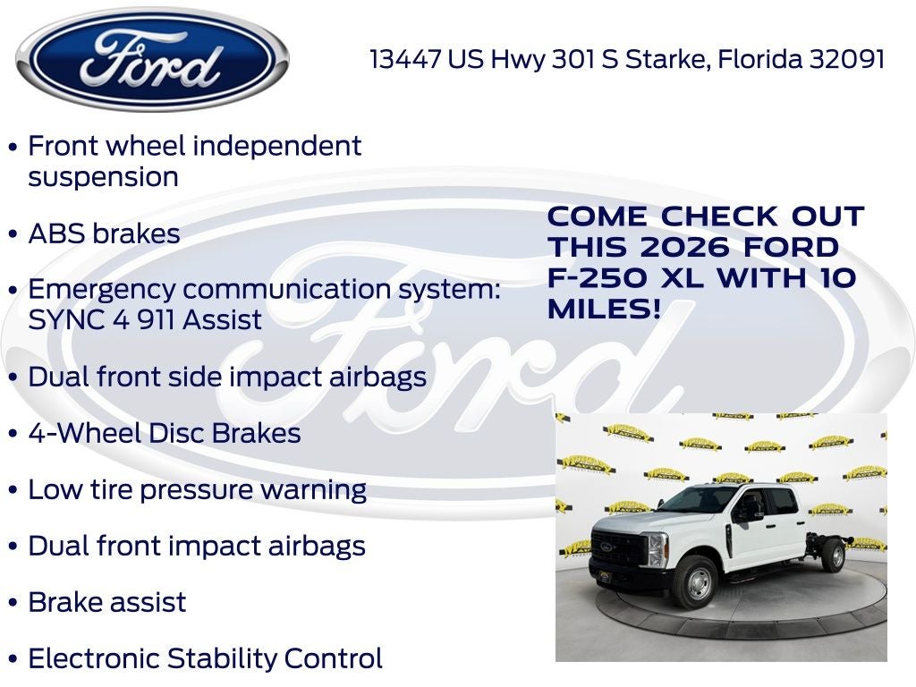 2026 Ford F-250SD XL 600A