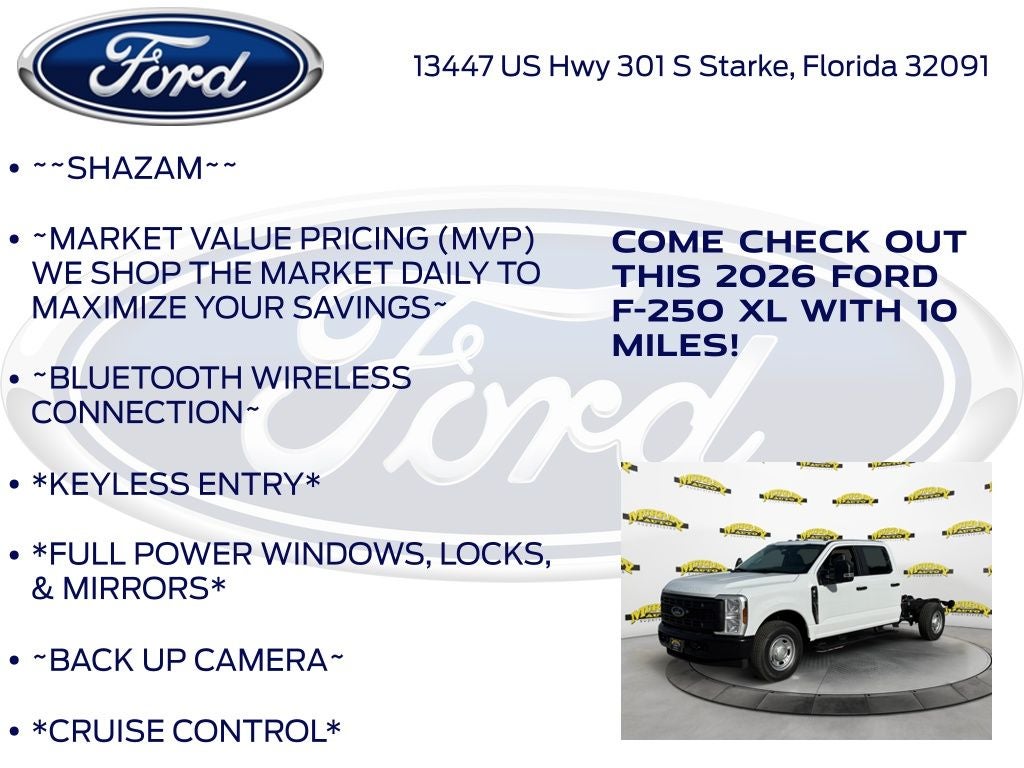 2026 Ford F-250SD XL 600A