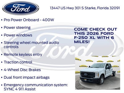 2026 Ford F-250SD XL 600A