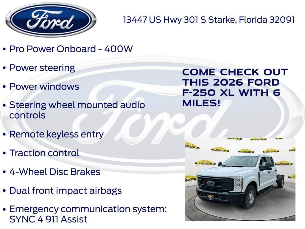 2026 Ford F-250SD XL 600A