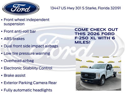 2026 Ford F-250SD XL 600A