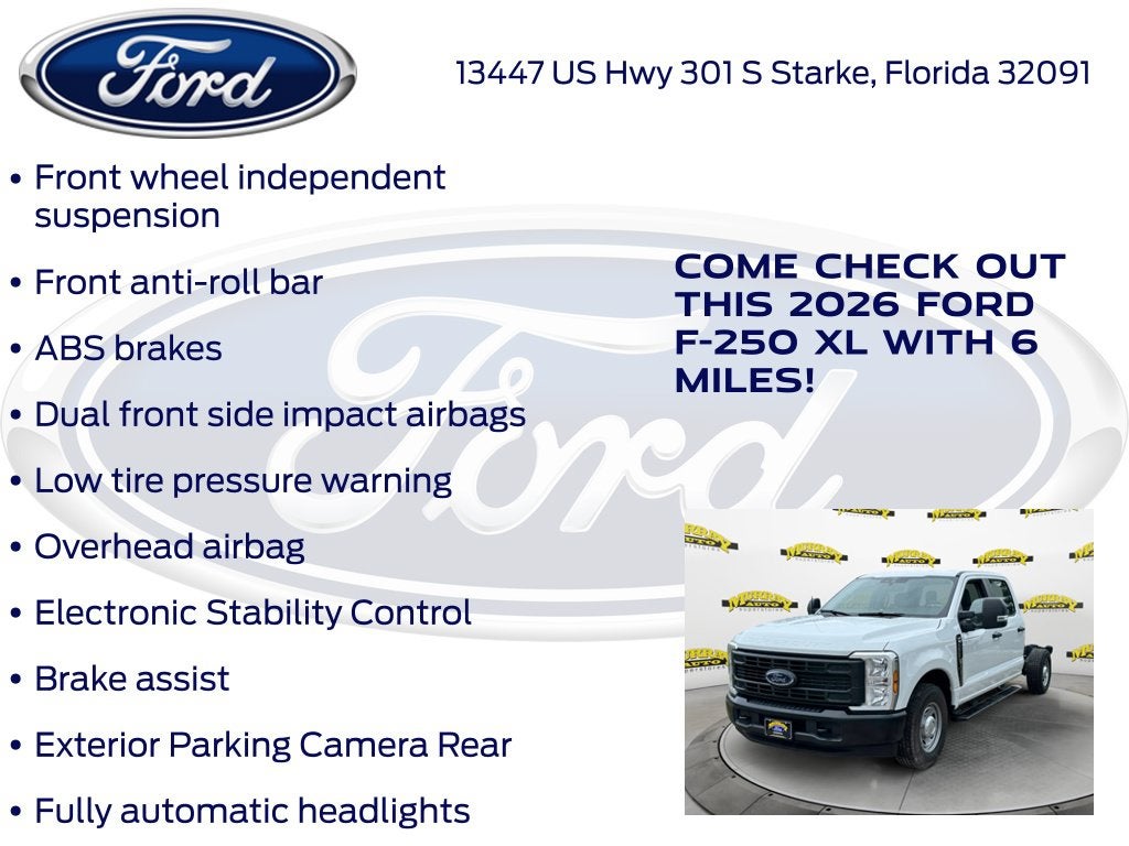 2026 Ford F-250SD XL 600A