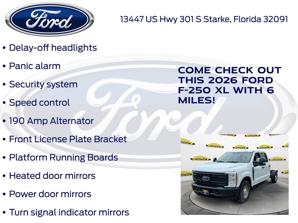 2026 Ford F-250SD XL 600A