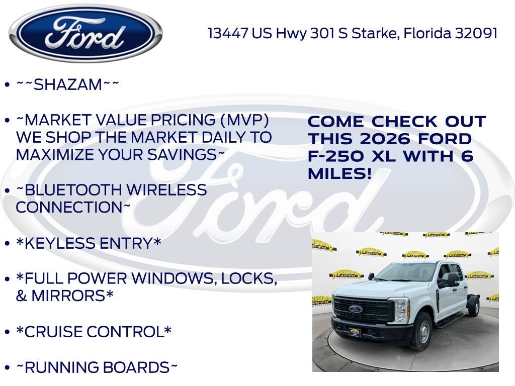 2026 Ford F-250SD XL 600A