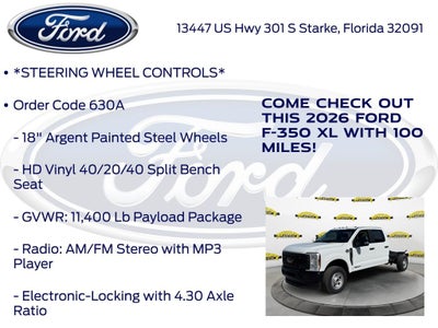 2026 Ford F-350SD XL 630A