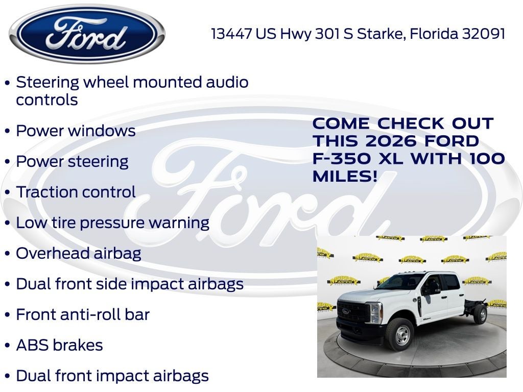 2026 Ford F-350SD XL 630A