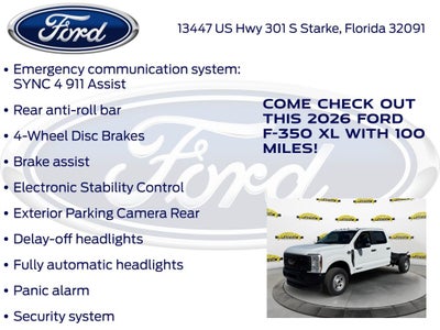 2026 Ford F-350SD XL 630A