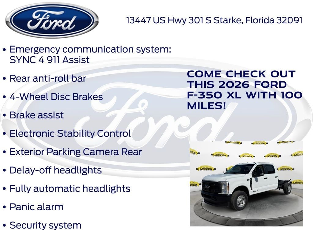 2026 Ford F-350SD XL 630A