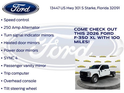 2026 Ford F-350SD XL 630A