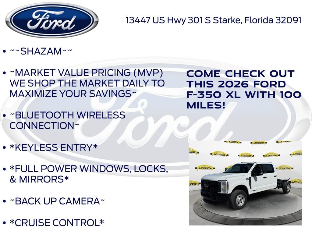 2026 Ford F-350SD XL 630A