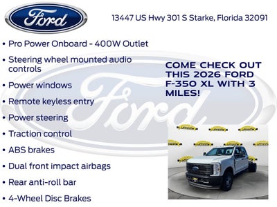 2026 Ford F-350SD XL DRW 640A