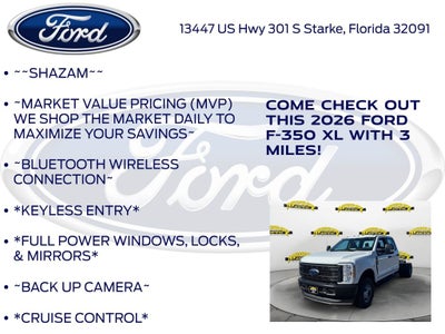 2026 Ford F-350SD XL DRW 640A