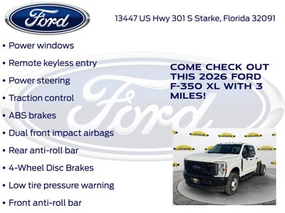 2026 Ford F-350SD XL DRW 640A