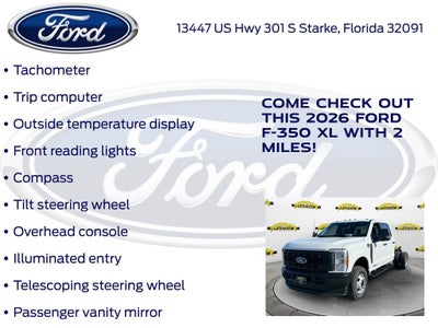 2026 Ford F-350SD XL DRW 640A