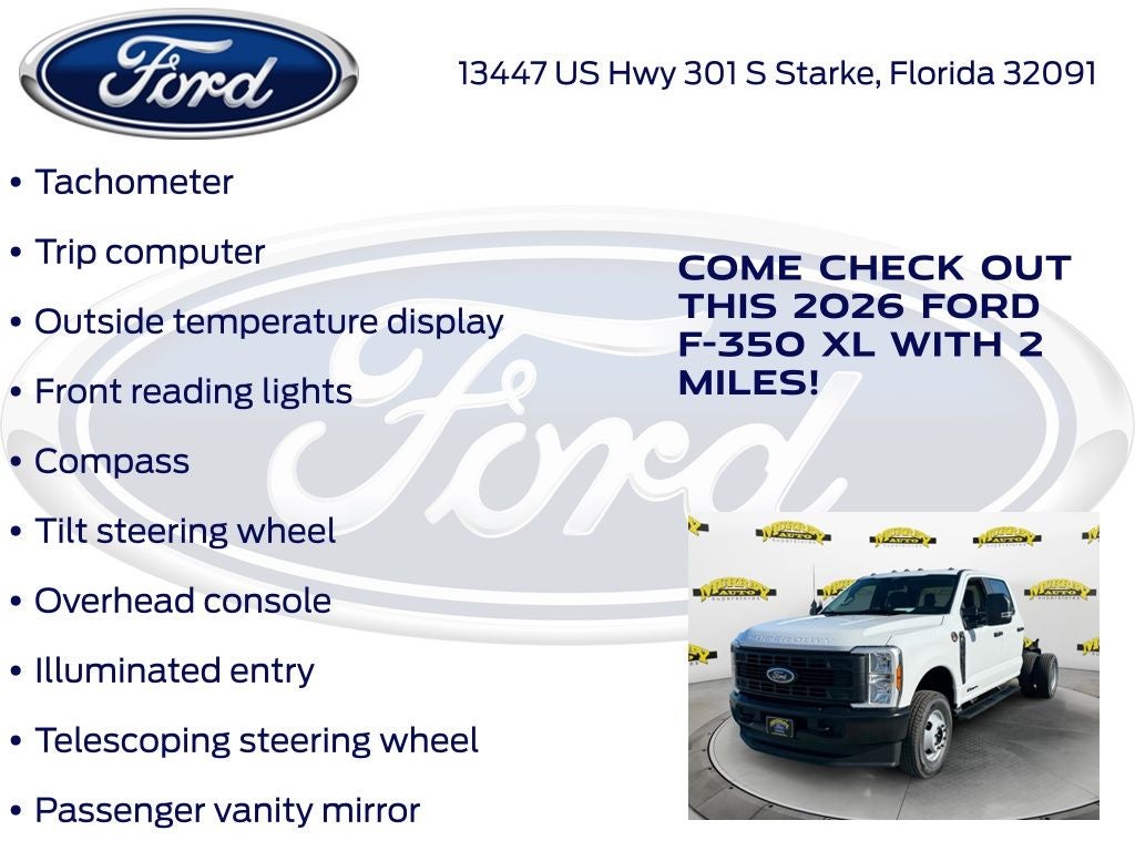 2026 Ford F-350SD XL DRW 640A