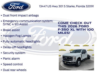 2026 Ford F-350SD XL DRW 640A
