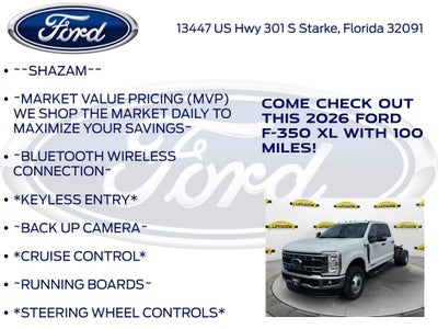 2026 Ford F-350SD XL DRW 640A