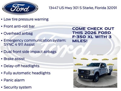 2026 Ford F-350SD XL DRW 640A