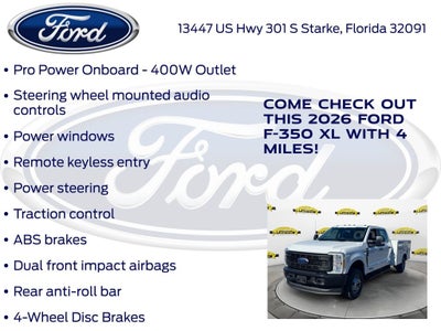 2026 Ford F-350SD XL DRW 640A