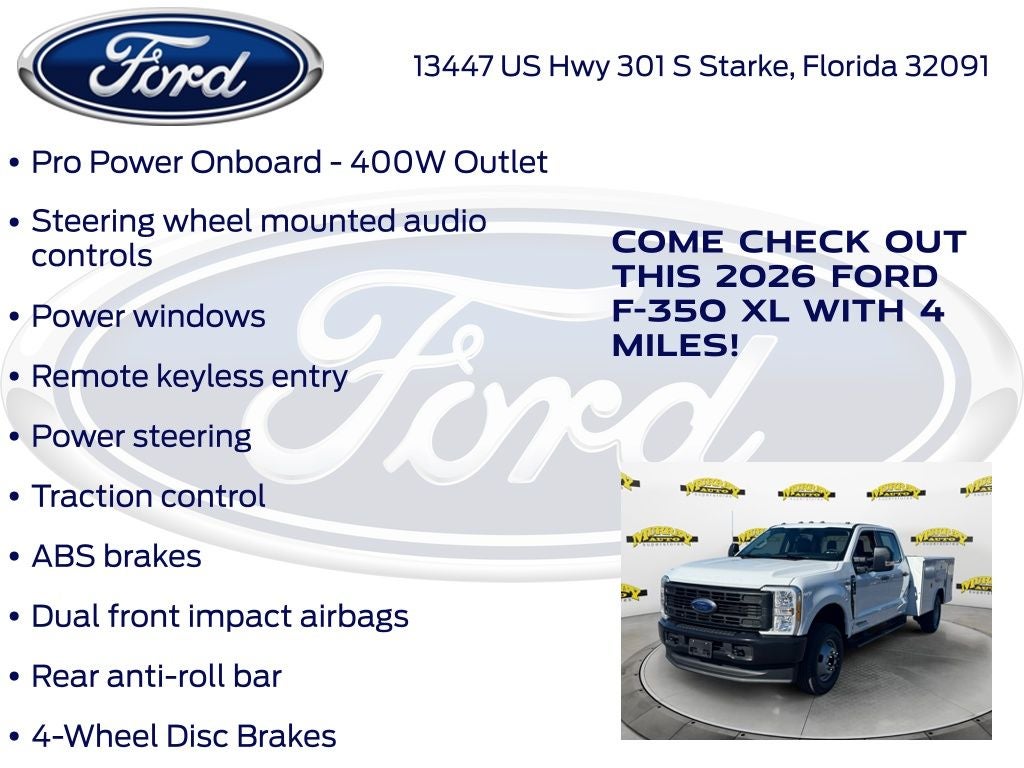 2026 Ford F-350SD XL DRW 640A