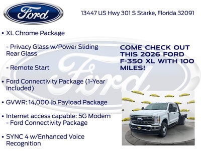 2026 Ford F-350SD XL DRW 640A