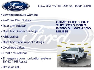2026 Ford F-350SD XL DRW 640A