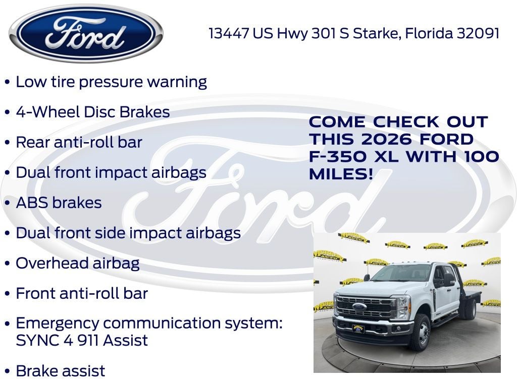 2026 Ford F-350SD XL DRW 640A