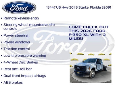 2026 Ford F-350SD XL DRW 640A
