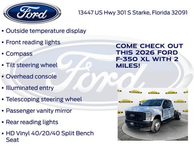 2026 Ford F-350SD XL DRW 640A