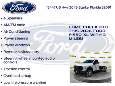2026 Ford F-550SD XL DRW 660A