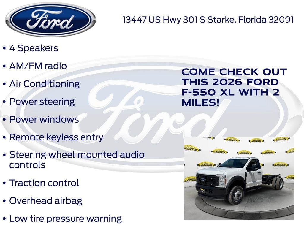 2026 Ford F-550SD XL DRW 660A