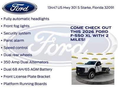 2026 Ford F-550SD XL DRW 660A