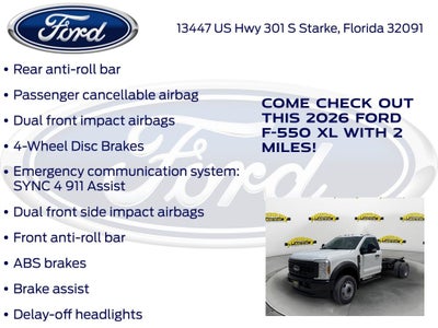 2026 Ford F-550SD DRW 660A
