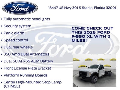 2026 Ford F-550SD DRW 660A