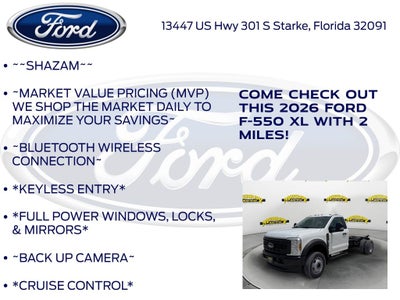 2026 Ford F-550SD DRW 660A